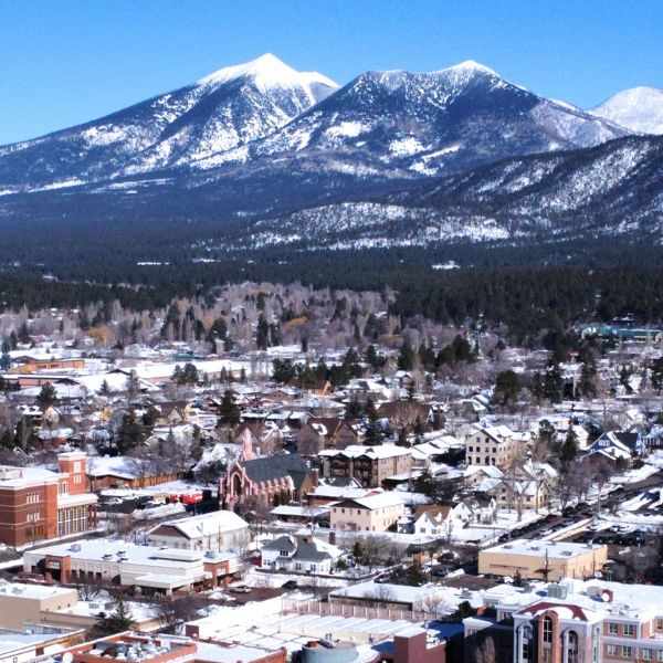 Snowy Flagstaff, Arizona